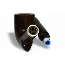 Cachimbo Bertoldi Churchwarden Longo Natural com Filtro 9mm